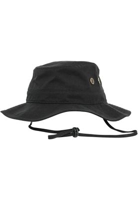 Black fishing hat
