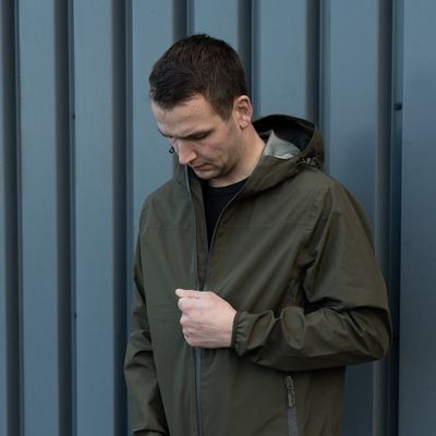 Waterproof shell jacket - men