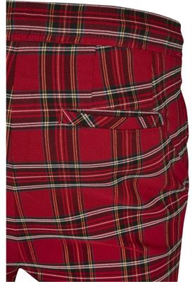 Tartan patterned shorts