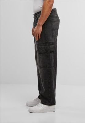 Tapered Heavy Ounce Baggy Cargo Jeans