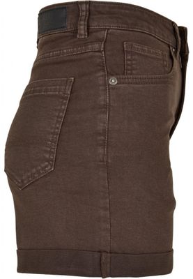 Colored Stretch Jeans Shorts Women