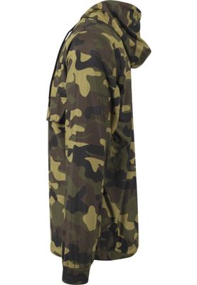 Camo Pull Over Windbreaker