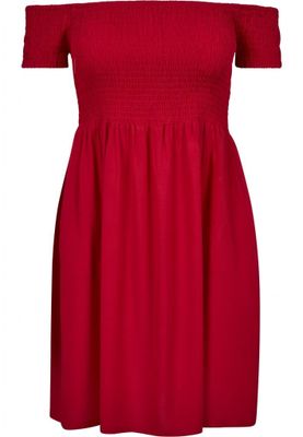 Short dress whit smock plus size