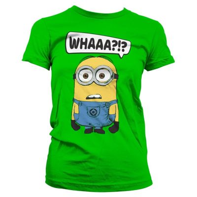 Minions - Whaaa?!? tjej T-shirt