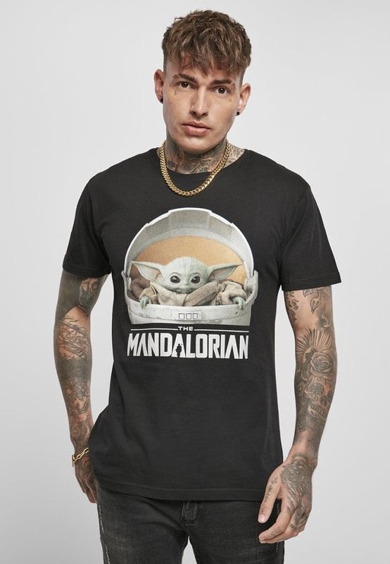 Baby Yoda Mandalorian Logo Tee