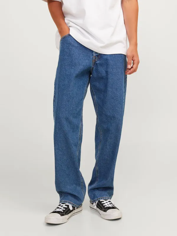 Loose fit jeans med smiley - EDDIE