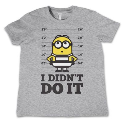 Minions - I Didn't Do It kids T-Shirt