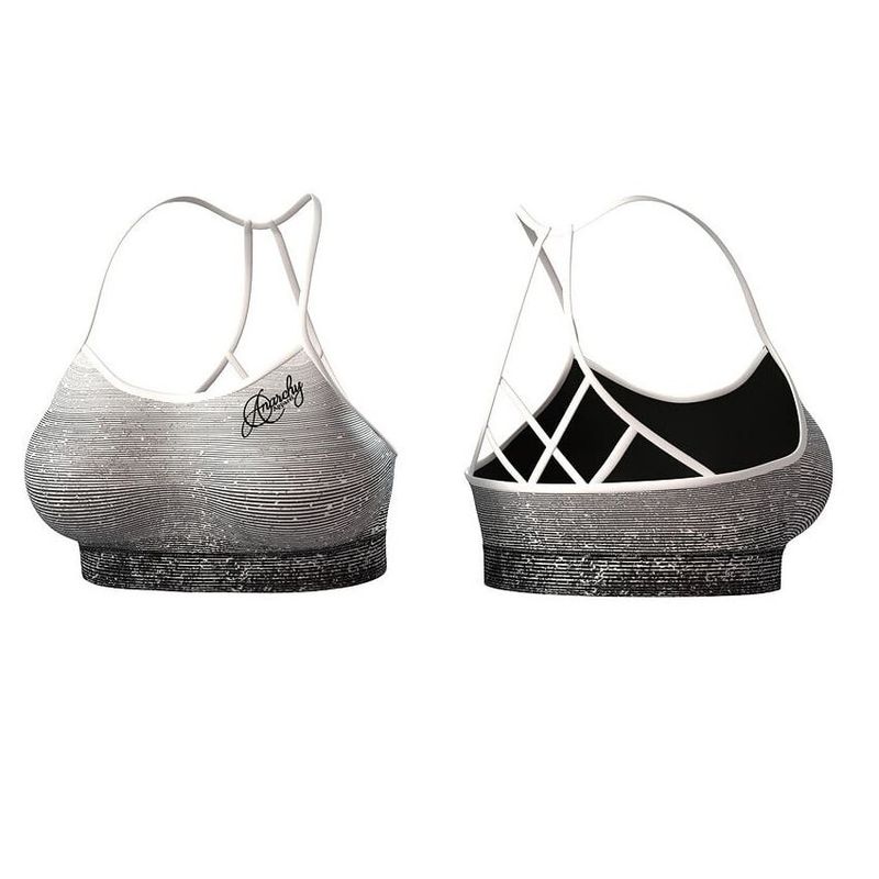 Stripes MF yoga sport-bra