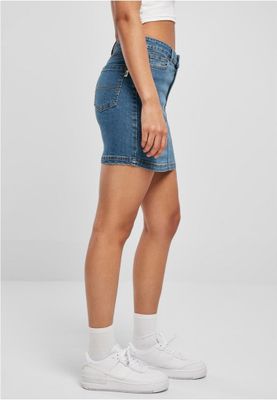 Ladies Organic Stretch Denim Mini Skirt