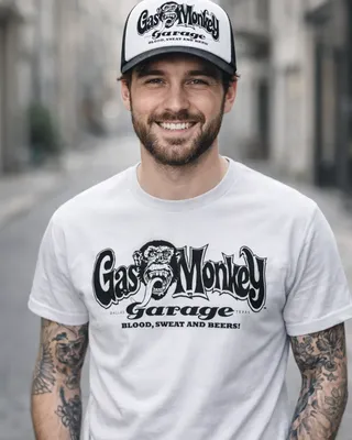 Gas Monkey Garage Logo Trucker Cap