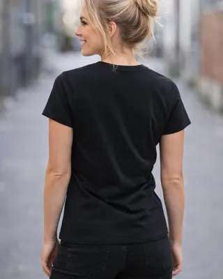 Castrol Shield T-shirt dam i svart