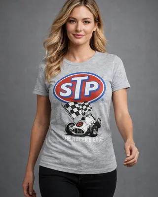 STP Retro Racer Girly Tee