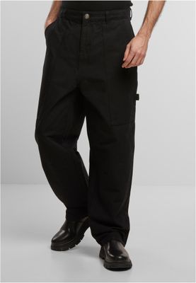 Mens Cotton Carpenter Pants Byxor för herr – svart