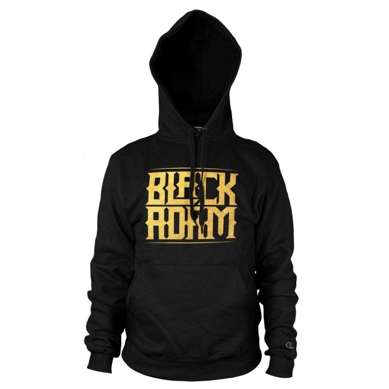Black Agirly Gold Logo Hoodie