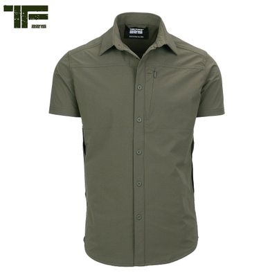 Men's short-sleeved outdoor shirt
