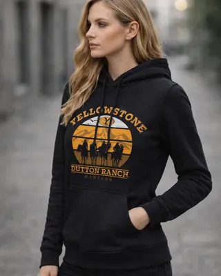 Yellowstone Cowboys Girls Hoodie