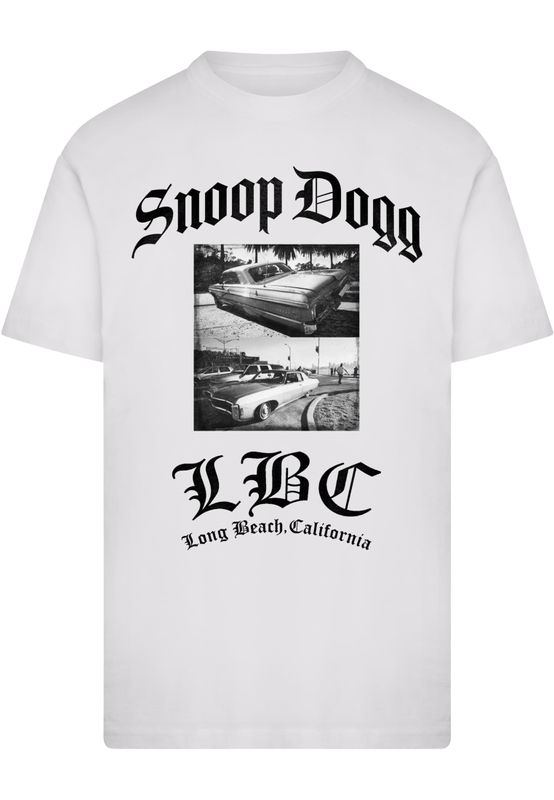 Snoop Dogg Long Beach California T-shirt för herr – vit