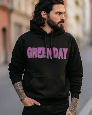 Green Day No Brains Hoodie