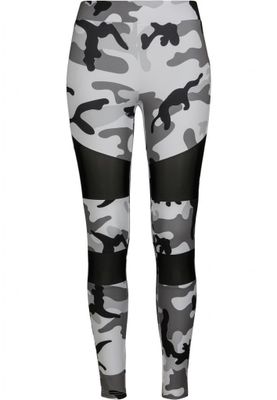 Camo leggings med meshtyg urban camo