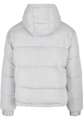 Hooded Cropped Pull Over Jacket