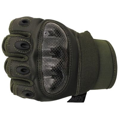Tactical gloves with reinforced knuckles
