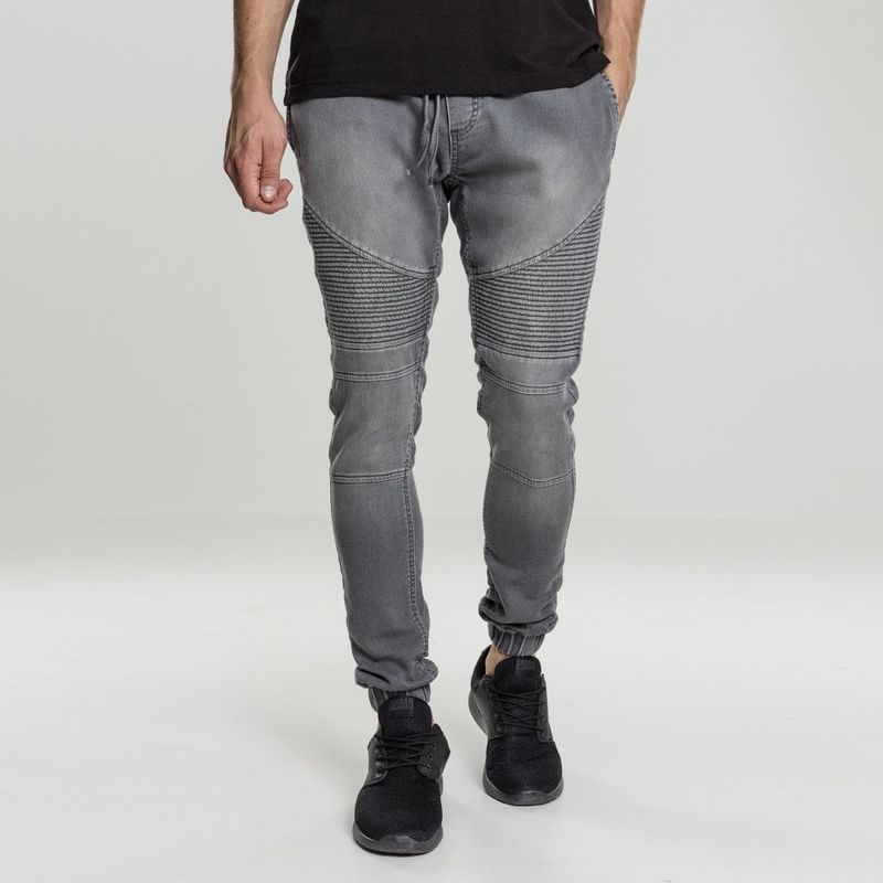 Biker Denim Joggpants