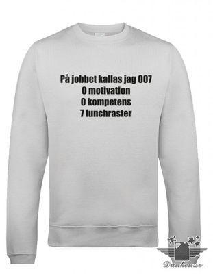 På jobbet kallas jag 007