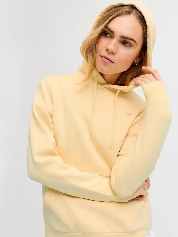 Huvtröja för dam JXABBIE– sunlight hemp jjxx logo