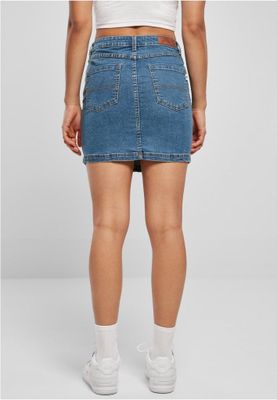 Ladies Organic Stretch Denim Mini Skirt