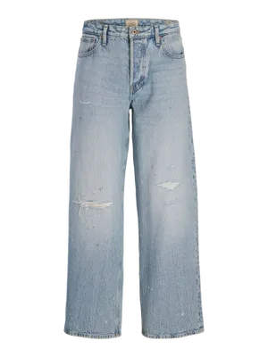 Wide fit jeans med revor herr - DAVE