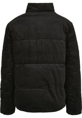 Puff jacket in corduroy