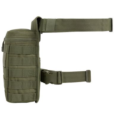 Leg bag with MOLLE system