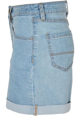 Ladies Organic Stretch Denim 5 Pocket Shorts