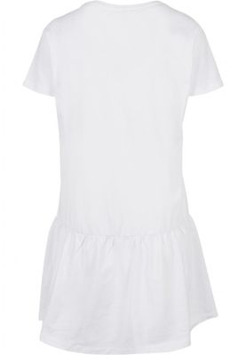 Short dress with ruffles