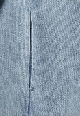 Ladies Oversized Denim Shirt Dress