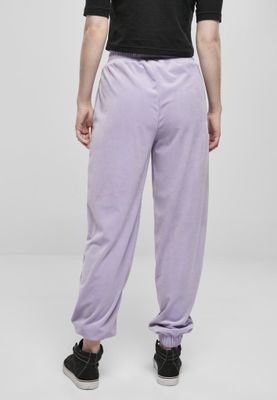 Ladies High Waist Ballon Velvet Sweat Pants