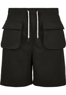 Sweat shorts with large pockets