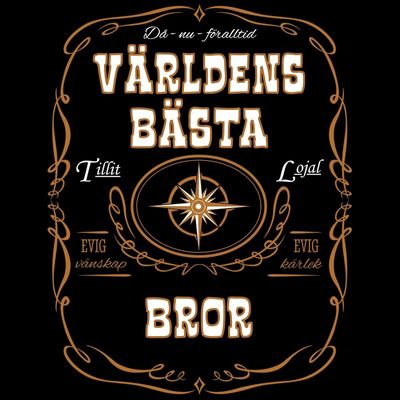 Världens bästa bror T-shirt