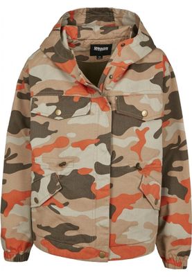 Parka in brick camo dam