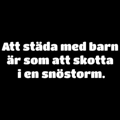 Städa med barn