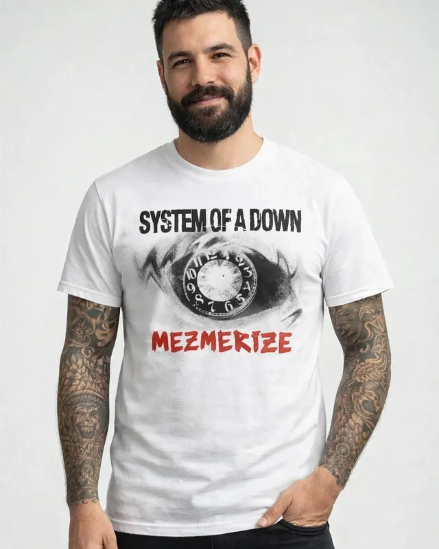 System Of A Down - Mezmerize Clock T-Shirt