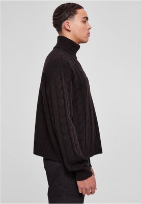Boxy Roll Neck Sweater
