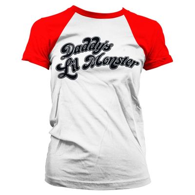 Daddy's Lil Monster Baseball top