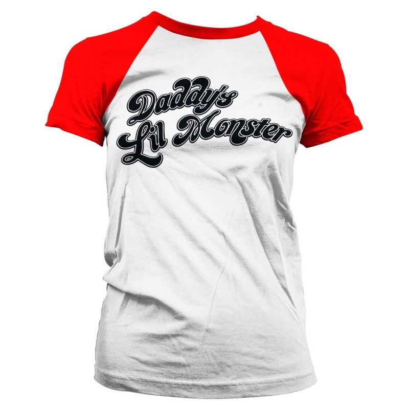 Daddy's Lil Monster Baseball top