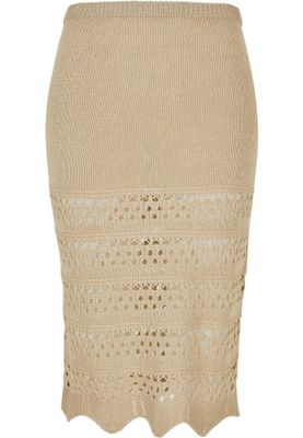 Crocheted Women's Skirt 3/4