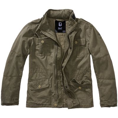 Britannia Olive Green Jacket - Kids