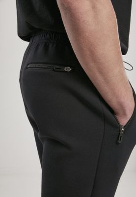 Black sporty men's trousers