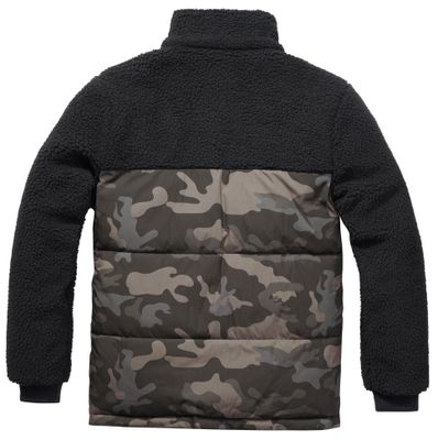 Jackson Teddyfleece Jakke Darkcamo