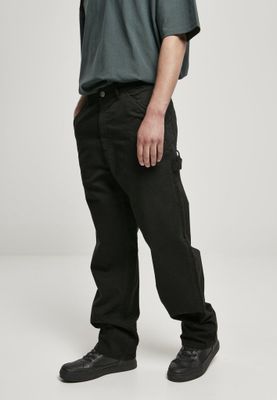 Black twin trousers men
