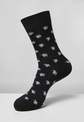 Floral socks in 3-pack